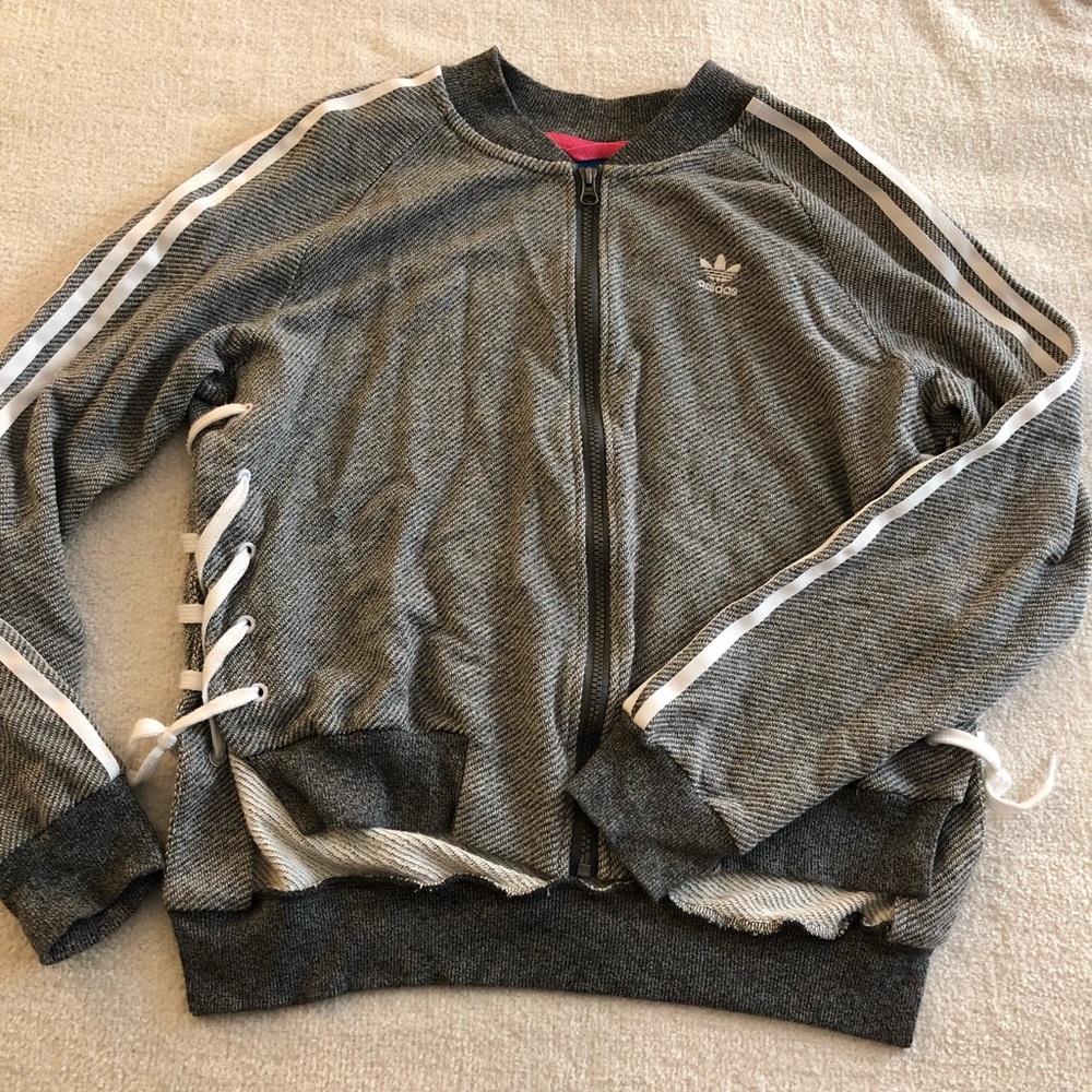 Adidas zip up sweatshirt